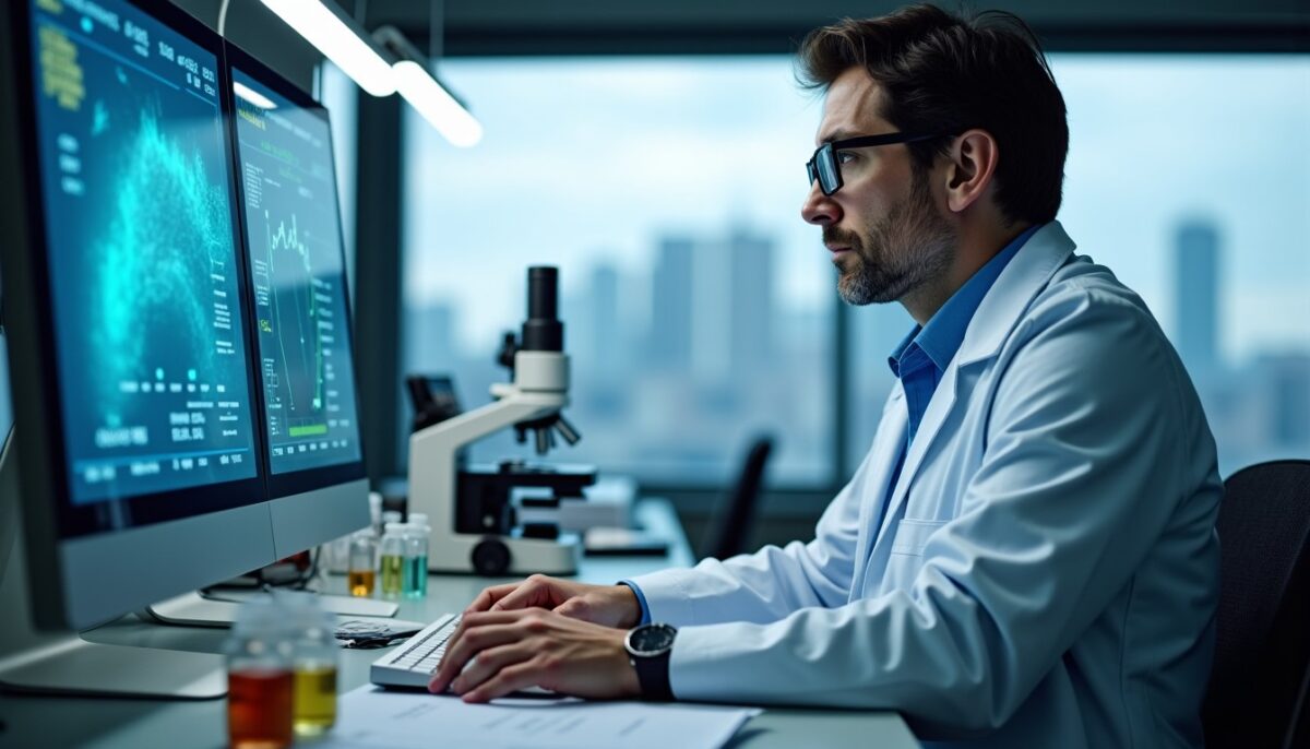 Que signifie l'absence d'immunoglobuline monoclonale dans le corps ?